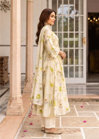 Mul Chanderi Yellow Kurta Set